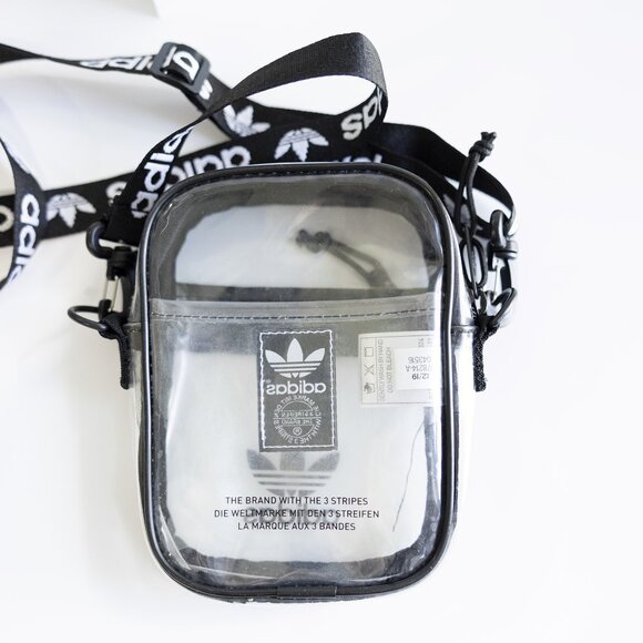 Adidas Clear Festival Crossbody Bag - Stadium Purse - Picture 4 of 7